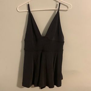 Free People Crop Top Black Size Small